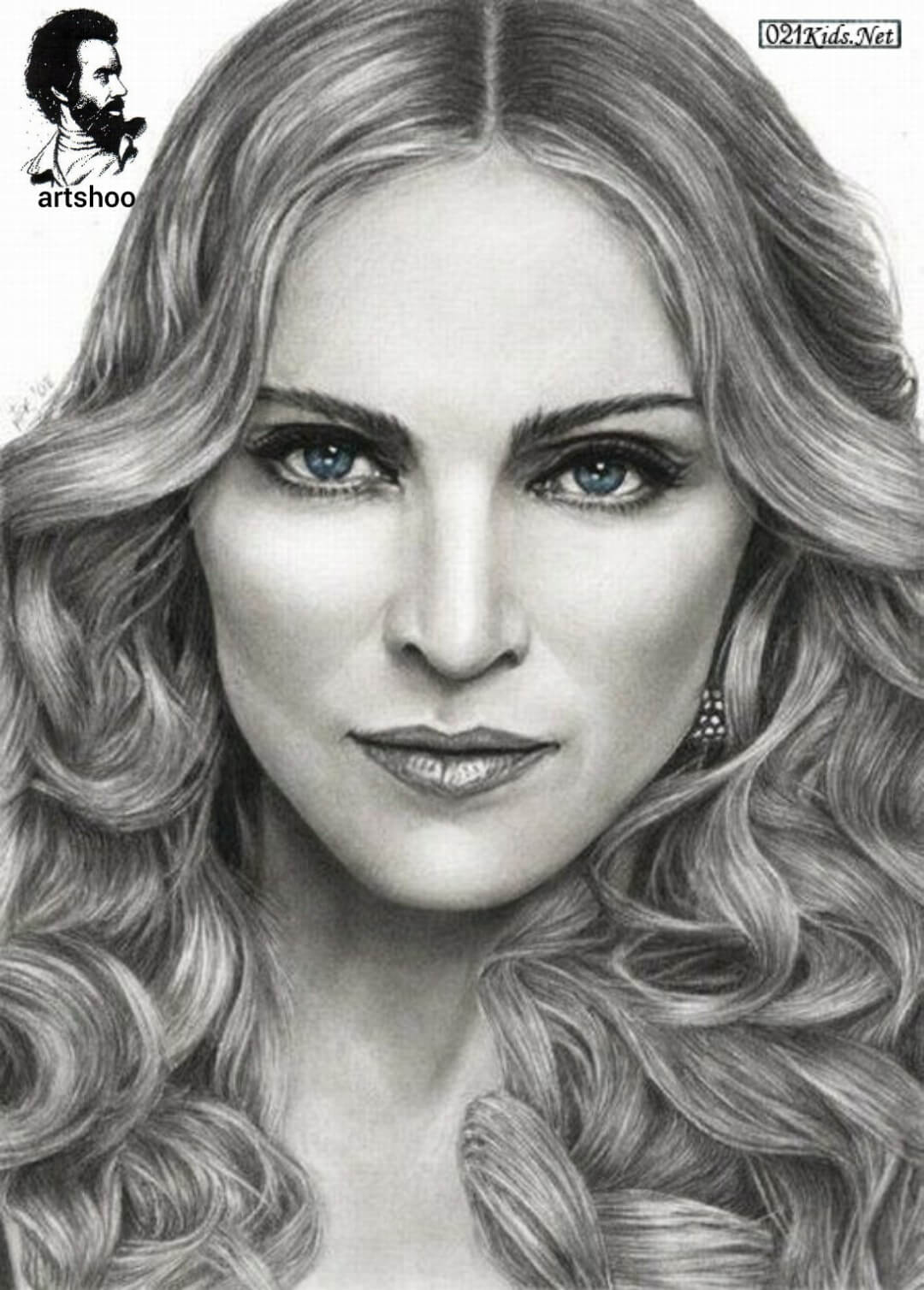 آموزش نقاشی سیاه قلم